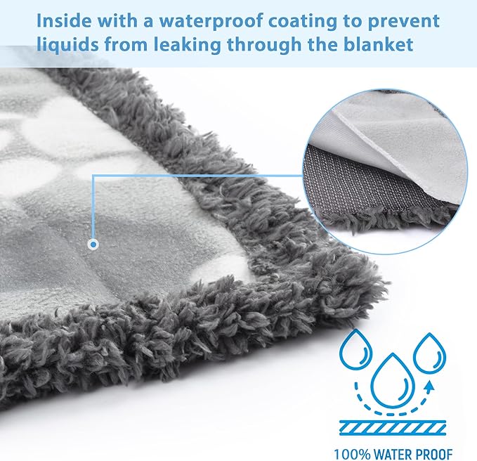 Kritter Planet Waterproof Dog Blanket, Reversible Water Proof Pet Blanket - Image 3