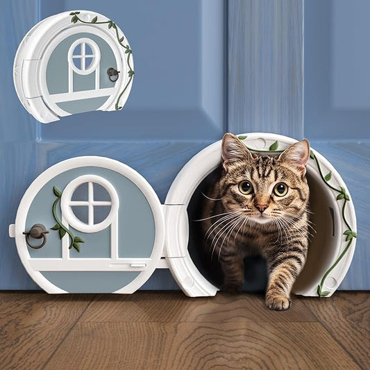 Gnome® Door Cat Door for Interior Doors by PurrfectPortal