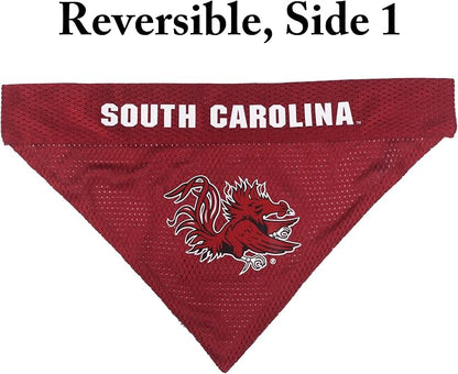 Pets First Collegiate Pet Accessories, Reversible Bandana, South Carolina - Image 3