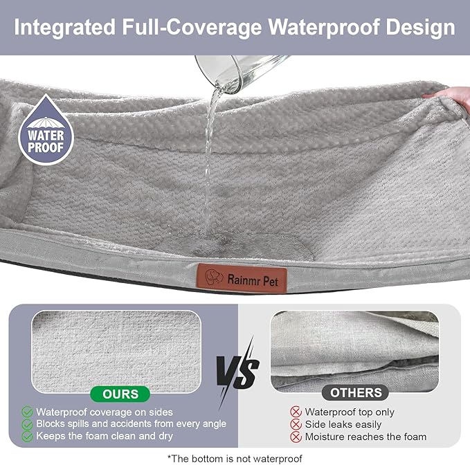 Orthopedic Dog Bed for Small and Medium Dogs, Memory Foam Pet Bed - Image 4