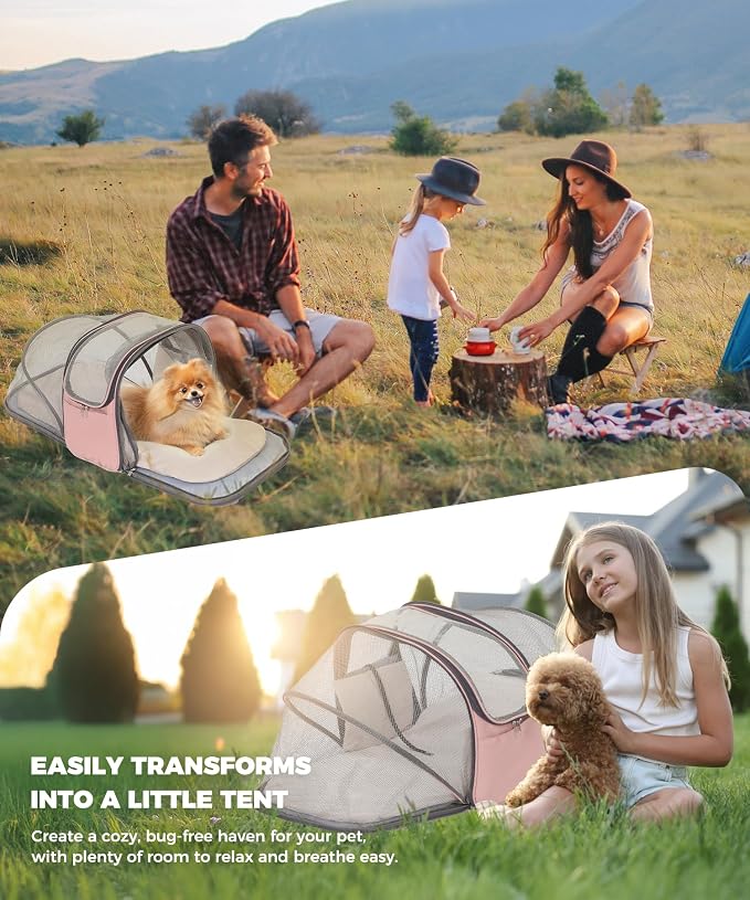Expandable Cat & Small Dog Carrier Backpack, Soft-Sided Airline-Approved Pet - Image 7
