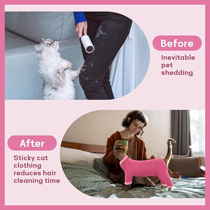 PUMYPOREITY Cat Hair Sticky Sweater, Recovery Suit - Image 3