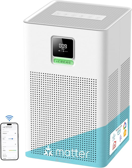 Matter Certified Air Purifier by xCREAS