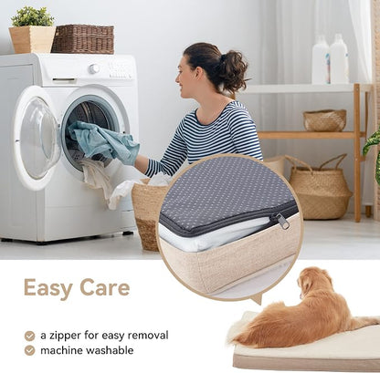 Memory Foam Large Dog Bed, Cooling Dog Beds - Image 5