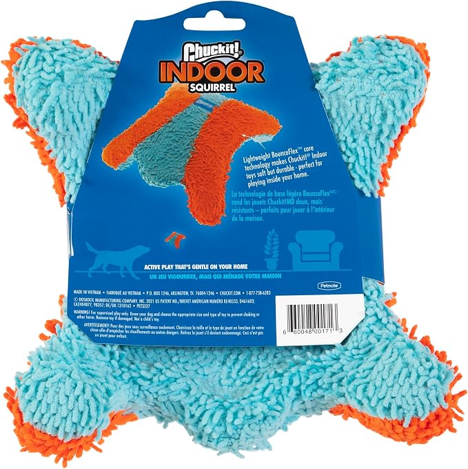 Chuckit! Indoor Fetch Squirrel Toy - Image 2