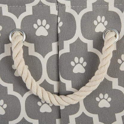 Bone Dry Pet Storage Collection Lattice Paw Print, Small Rectangle - Image 6