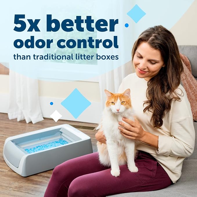 PetSafe ScoopFree Crystal Pro Legacy Self-Cleaning Automatic Litter Box - Image 2