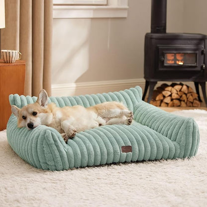 Bedsure ComfyFleece™ Cute Dog Couch by BEDSURE