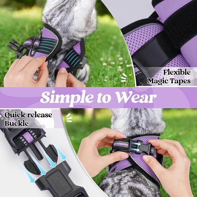 rabbitgoo Cat Harness and Leash Set - Image 2