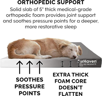 Furhaven Water-Resistant Orthopedic Dog Bed - Image 5