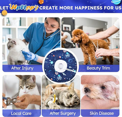 Kitten Cones After Surgery Extra Small Waterproof Cone Collar Soft to Stop - Image 5