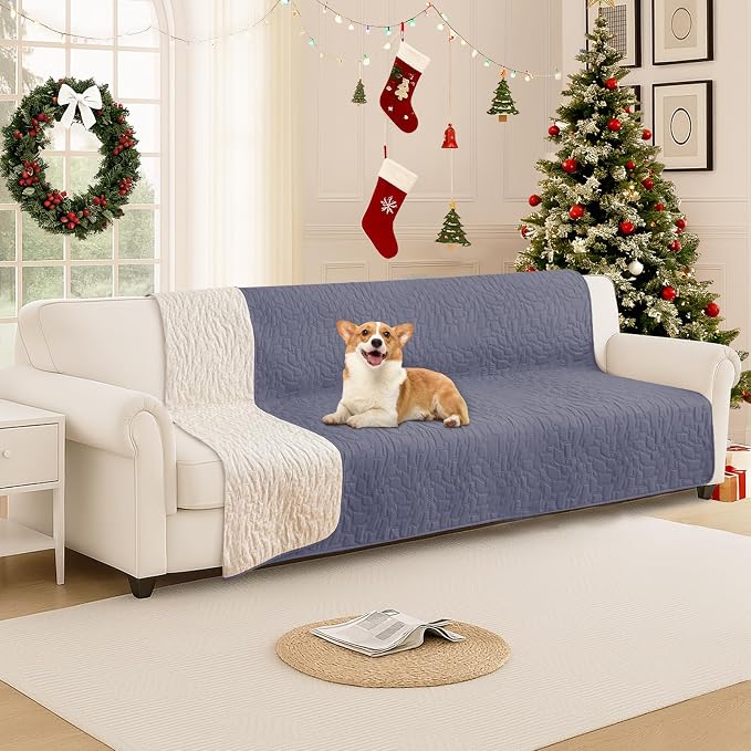 Waterproof Dog Blanket, Non-Slip Soft Pet Bed Cover, Couch Cover by CYCMACOHOME