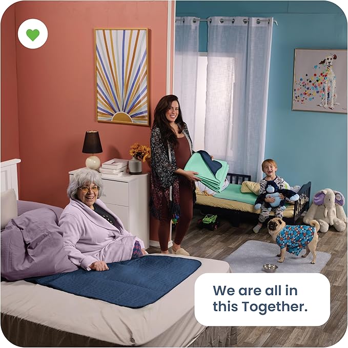 IMPROVIA® Washable Underpads, Heavy Absorbency Reusable Incontinence Pads - Image 7
