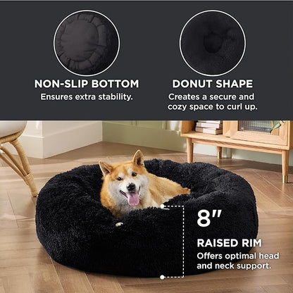 Bedsure Calming Dog Bed for Medium Dogs - Image 3