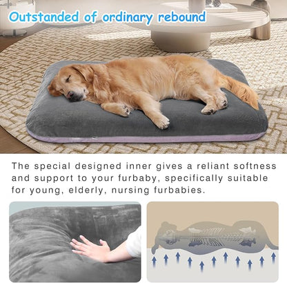 Magic Dog Super Soft Medium Dog Bed, 32 Inches Orthopedic Foam Pet Beds - Image 2