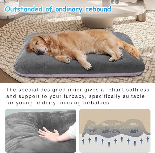 Magic Dog Super Soft Medium Dog Bed, 32 Inches Orthopedic Foam Pet Beds - Image 2