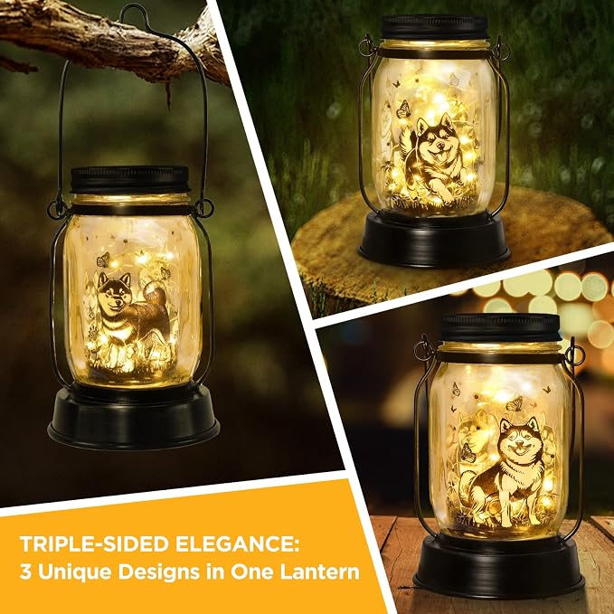 Shiba Inu Gifts for Women/Men Shiba Inu Solar Lanterns Mom Birthday Shibe Dog - Image 2