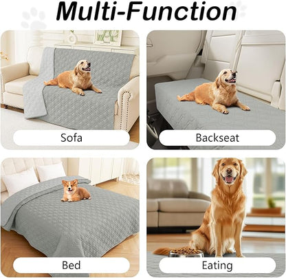 hyha Waterproof Dog Bed Blanket, Soft Pet Blankets, Waterproof Couch Cover - Image 4
