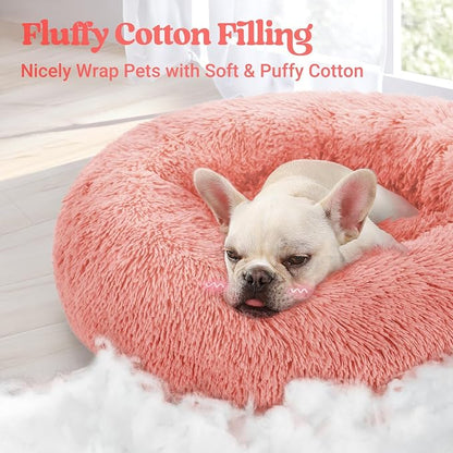 rabbitgoo Calming Dog Bed for Small Medium, 27 inches Pet Bed Machine Washable - Image 3
