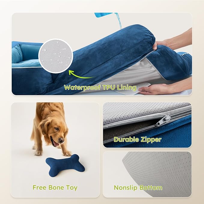 Dog Beds for Large Dogs, Orthopedic Dog Bed - Image 7