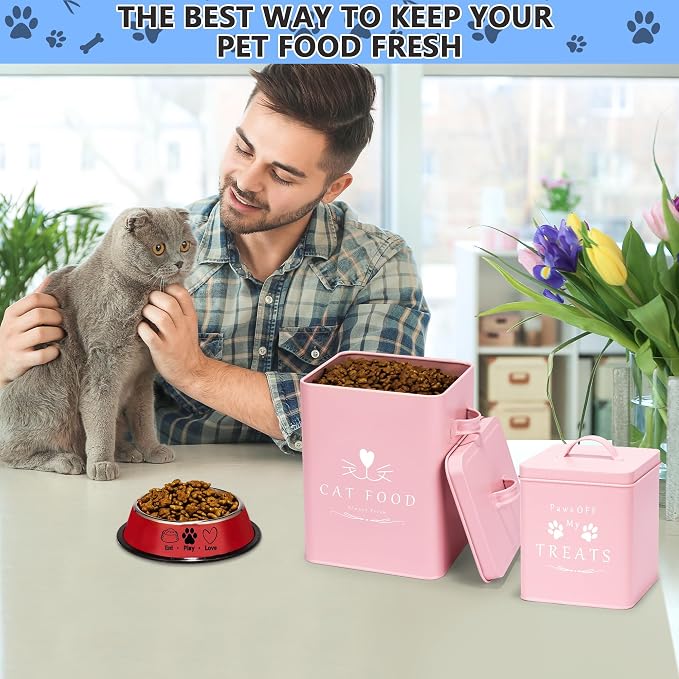 Meraki Home Cat Food Container and Treat Container - Image 2