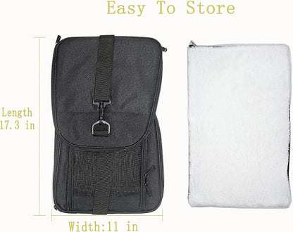 Soft Sided Carrier for Small Medium Cats Dogs, TSA Airline Approved Collapsible - Image 8