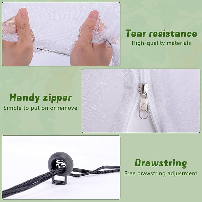 3 Pcs Garden Bird Netting Plant Cover - Image 3