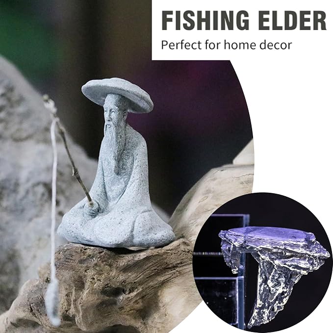 LIYAOLI Japanese Zen Fisherman Statue - Image 2