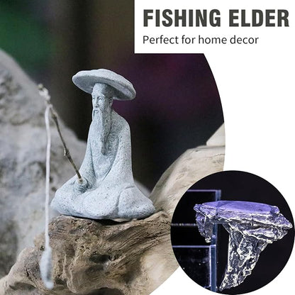 LIYAOLI Japanese Zen Fisherman Statue - Image 2