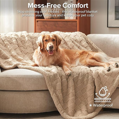 GASUR Waterproof Dog Blankets for Large Dogs, Dog Blanket for Couch Bed - Image 2