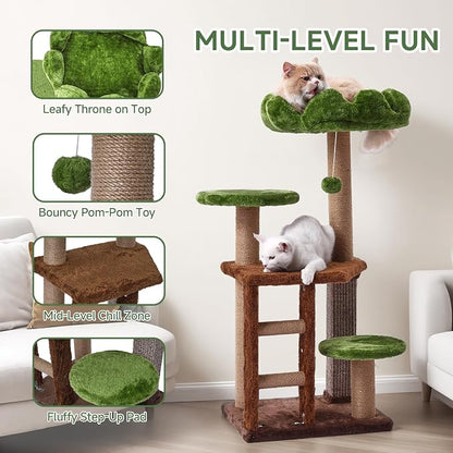 Cat Tree, 37.4-Inch Cat Tower - Image 3