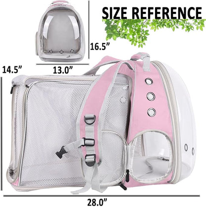 Square Back Extension Pet Backpack Carrier - Image 2