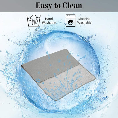 Washable Dog Cooling Mat Ice Silk Pet Self Cooling Pad Blanket - Image 7