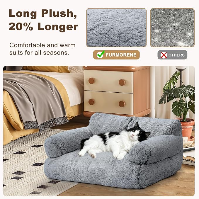 Large Cat Beds for Indoor Cats, Dog Couch Bed, Cute Cat Couch Sofas for Less - Image 4
