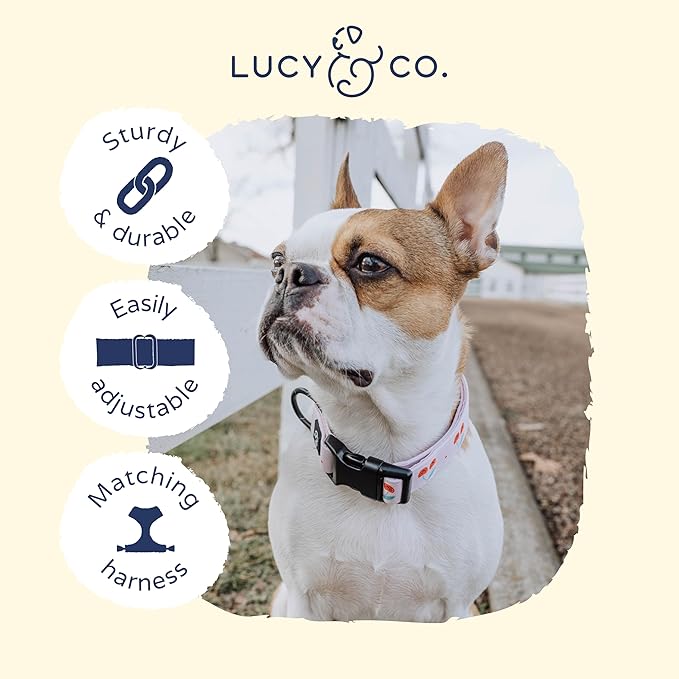 Lucy & Co. Cheery Cherries Dog Collar - Image 3