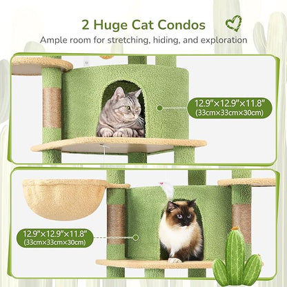 Globlazer Cactus Corner Cat Tree Tower - Image 4