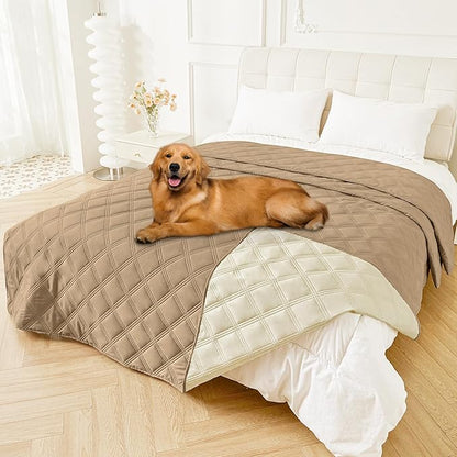 Smiry Waterproof Dog Bed Cover Blanket 82x120, Soft Reversible Pet Blanket by Smiry