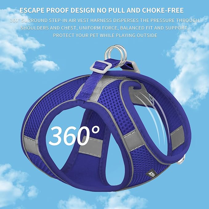 AIITLE No Pull Dog Harness and Leash Set, Step in Adjustable Dog Harness - Image 10