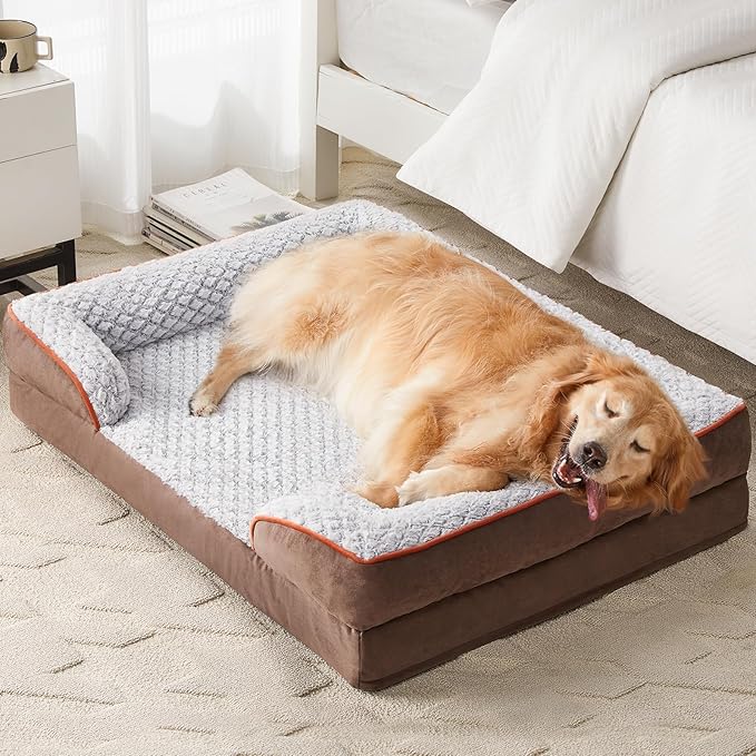 Orthopedic Dog Bed for Medium Dogs, Egg Crate Foam Bed for Medium Dogs - Image 9