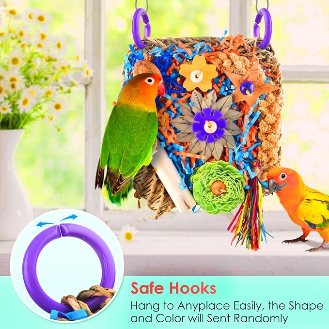KATUMO Bird Toys, Cockatiel Foraging Shredder Toys - Image 5