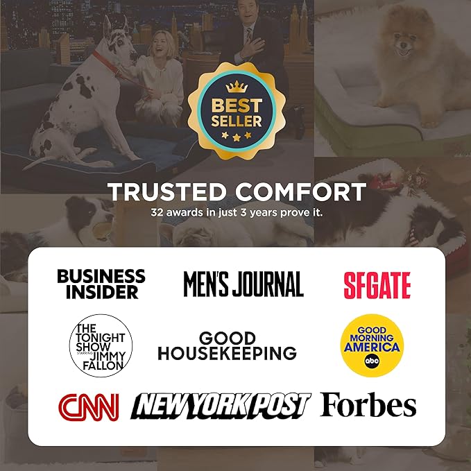 Bedsure Orthopedic Dog Bed for Medium Dogs - Image 2