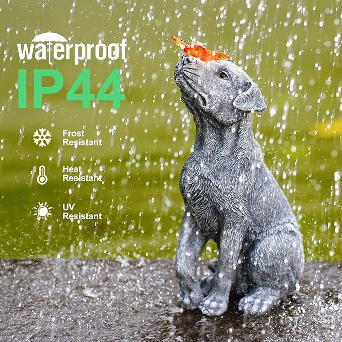 Garden Statue Dog Figurine Decor – Outdoor Decoration - Image 6