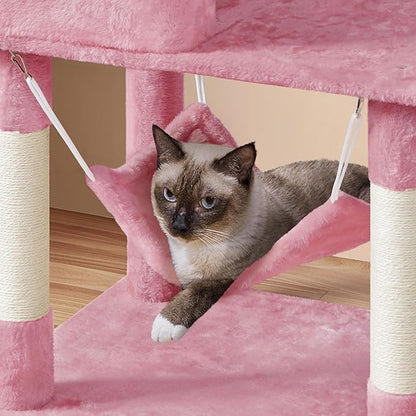 Yaheetech Multi-Level Cat Tree, Large Cat Tower - Image 9