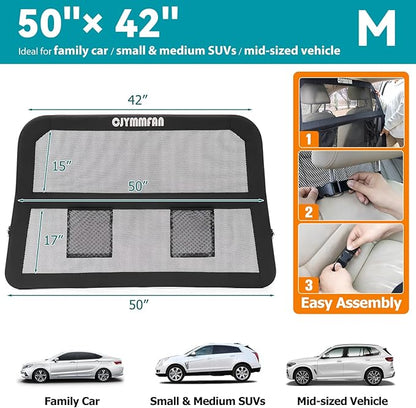 Dog Barrier for Car Back Seat & Cargo Area - Image 7