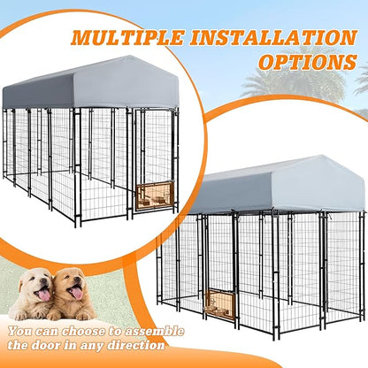 8x4x6 FT Outside Large Dog Kennel - Image 7