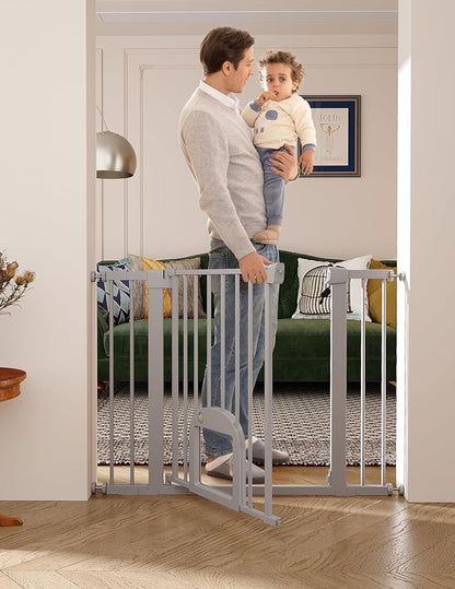 Babelio 36" Tall Upgraded Baby Gate - Image 4