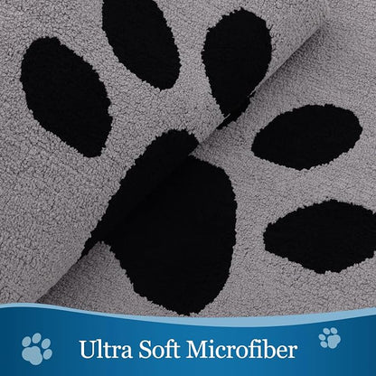 Buganda Dog Door Mat for Muddy Paws, Absorbent Dirt Trapper Washable Indoor - Image 4