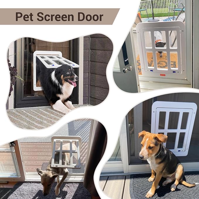 PETLESO Large Dog Door for Screen Door - Image 2