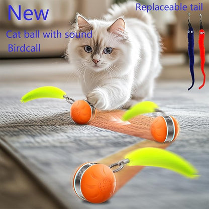 Interactive Cat Toy Ball Automatic Interactive Cat Toys - Image 2