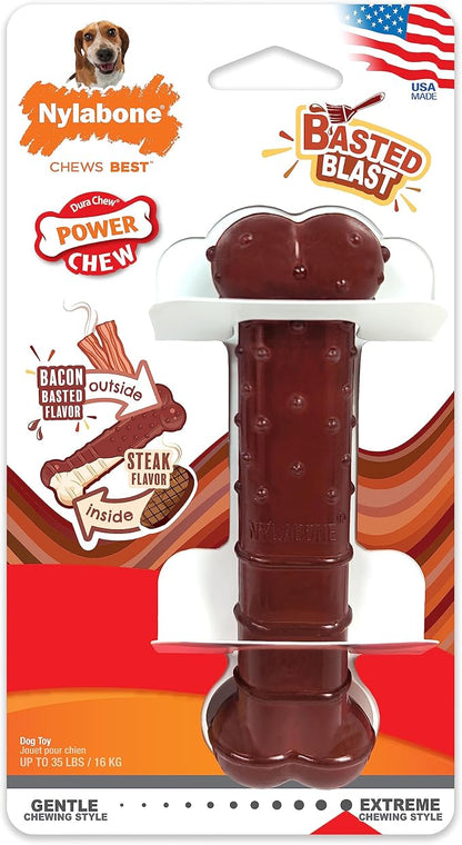 Nylabone Textured Bone Power Chew Toy - Image 11